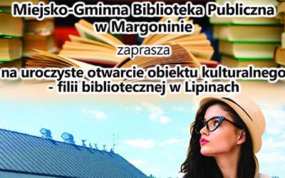 Otwarcie filii bibliotecznej w Lipinach