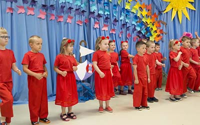 6-latki pożegnały przedszkole 