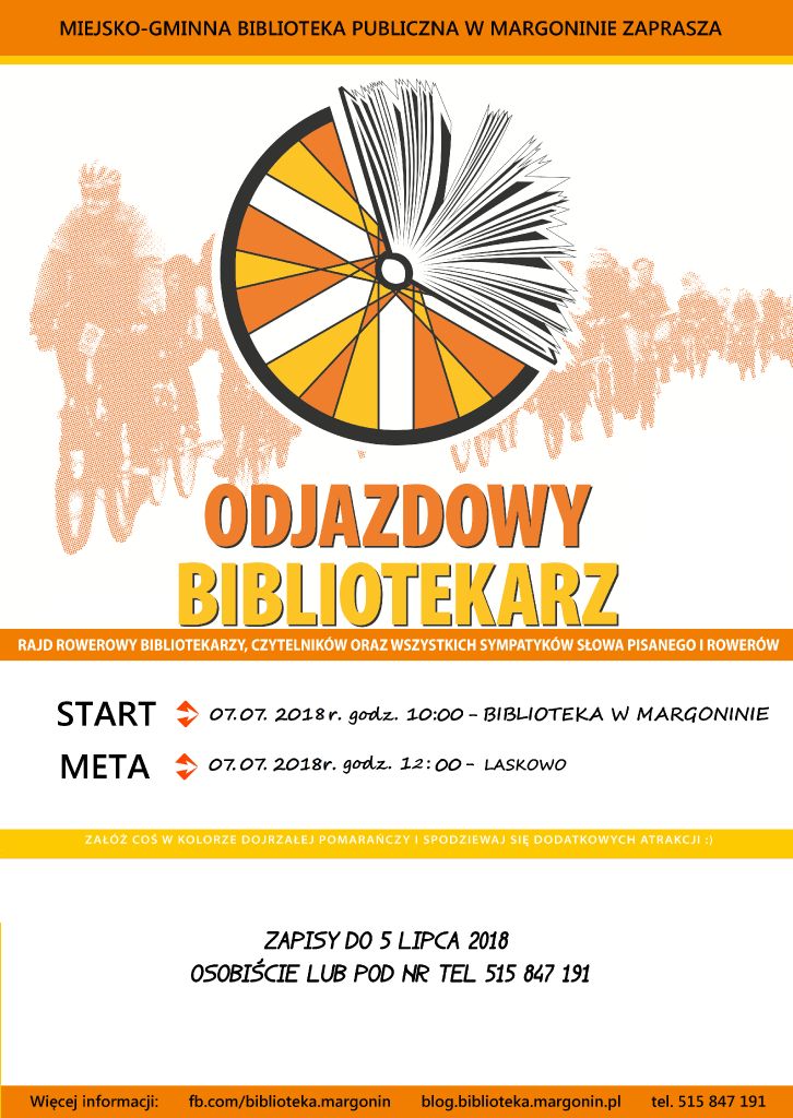 Rajd rowerowy Odjazdowy Bibliotekarz