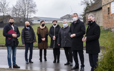 zdjęcie: Wojewoda z roboczą wizytą w Margoninie
